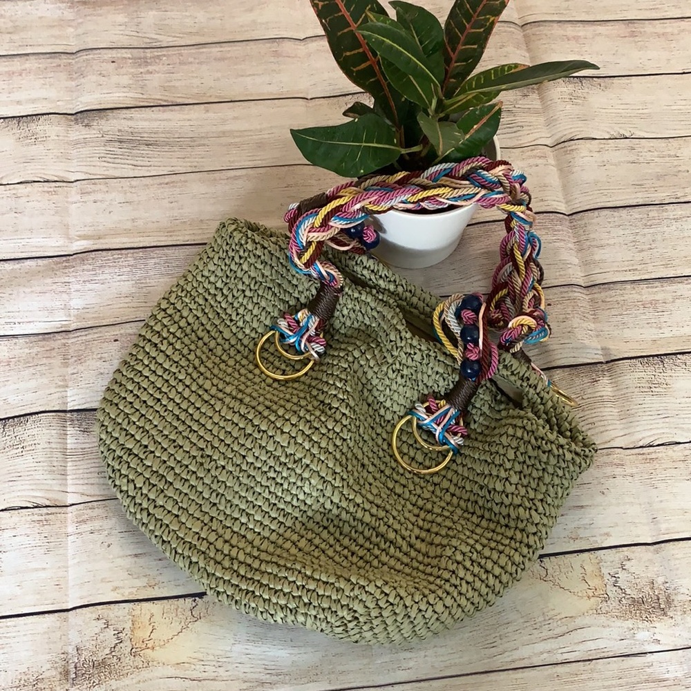 Urban Outfitters Braciano Straw Tote NWOT